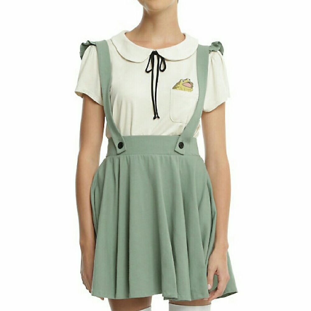 Hot Topic Over The Garden Wall Gregor Jumper Skirt